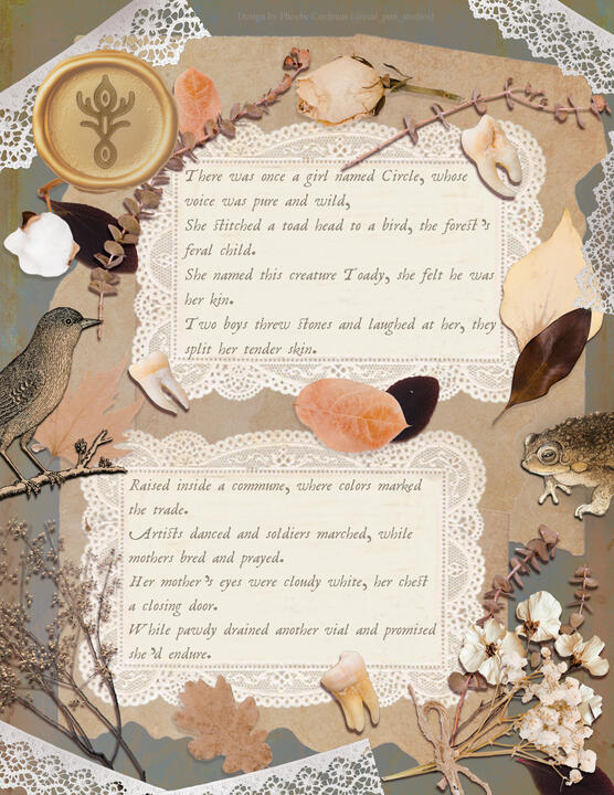 Circle Poem -- Photoshop